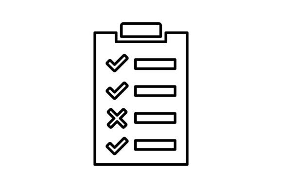Checklist, Exam, Survey Icon: A Versatile Tool for Streamlining Workflows