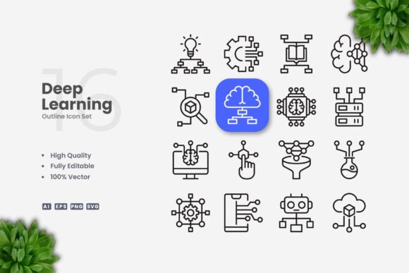 Deep Learning Icons for Modern Design Needs