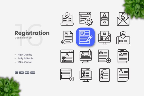 Registration Icons: The Power of Simplicity in Modern Design