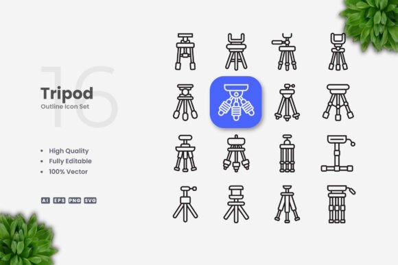 Understanding Tripod Icons and the Power of Simple, Clean Icon Design
