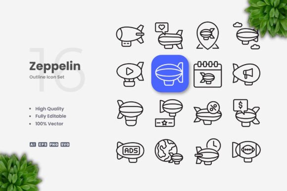 Zeppelin Icons: The Power of Simple and Clean Icon Design